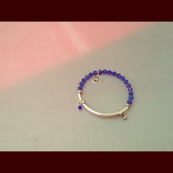 Handmade Memory Blue Nile Bangle - Picture 1 of 1