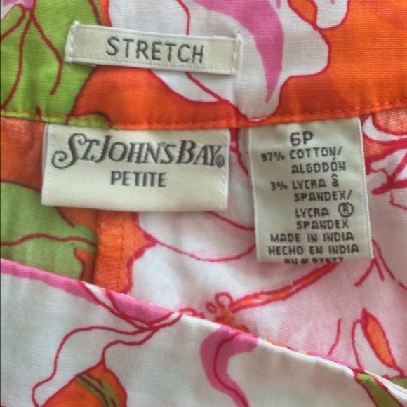 ST JOHN'S BAY - PETITE - SKIRT W/STRETCH - Picture 4 of 4