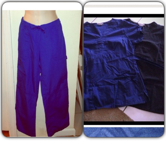 2 v life scrub tops/ scrub pant