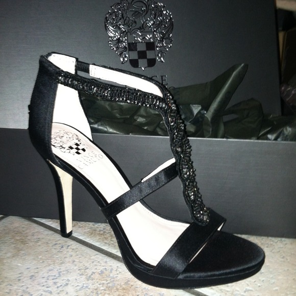 On Hold! Black Reizel Heels by Vince Camuto