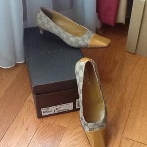 Gucci monogram shoes