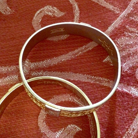 Gold Coach Bangle
