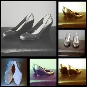 Dana Buchman Dress Wedge Heels