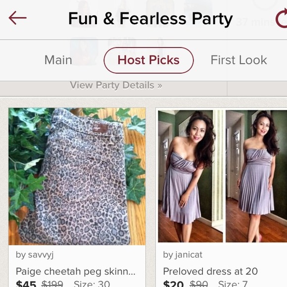 🎉HOST PICK🎉Paige cheetah peg skinny's - Picture 4 of 4