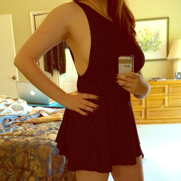 AA Ponte Polka Dot Skater Dress