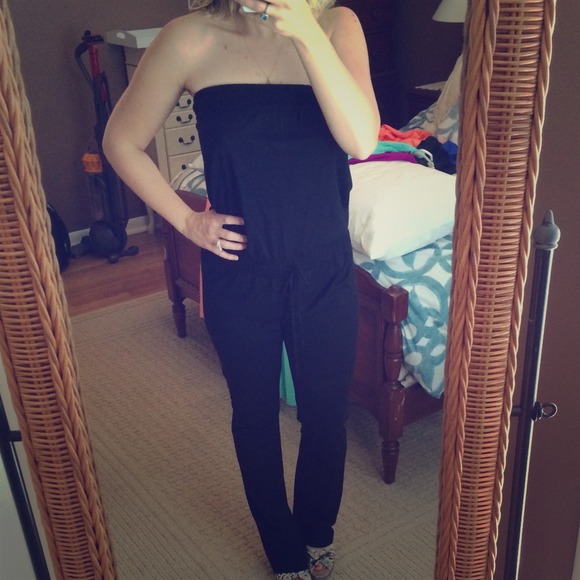 Express Other - Express Runway size XS black cotton jumpsuit!