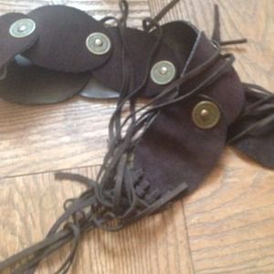 Cute fringed belt