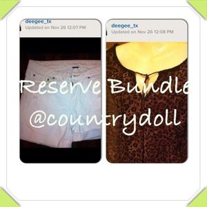 Bundle on reserve for @countrydoll