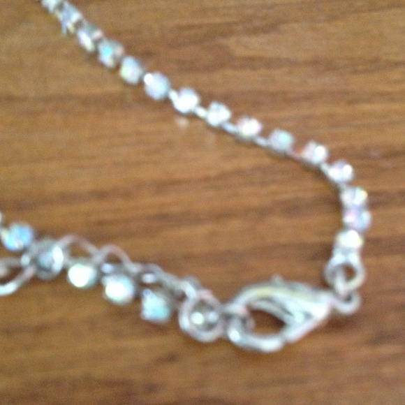 20's inspired rhinestone necklace NWOT - Picture 3 of 3