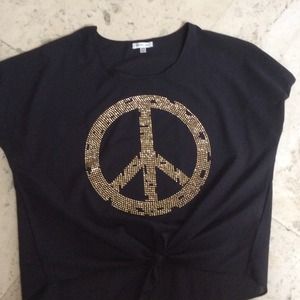 Reduced Miroa polyester/spandex top