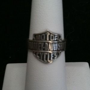 Harley Davidson sterling silver ring