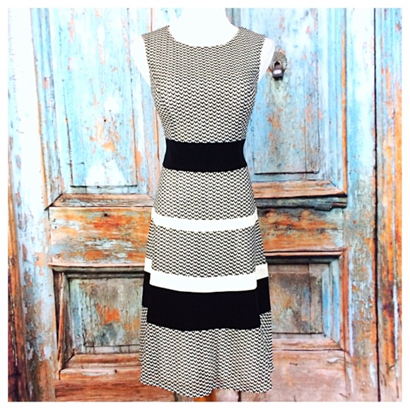 Anne Klein Dresses & Skirts - Black and White Lightweight Dress