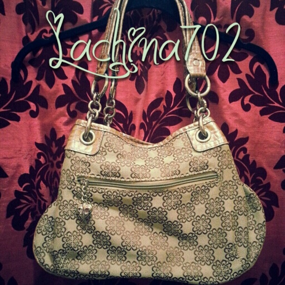 Kathy Van Zeeland Brown Purse