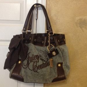 Light Blue/gray Juicy Couture handbag