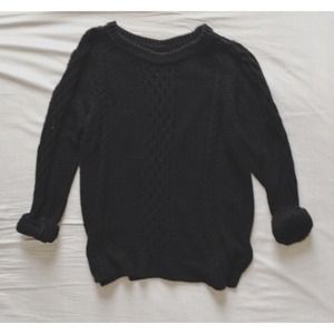Brandy Melville black oversized sweater