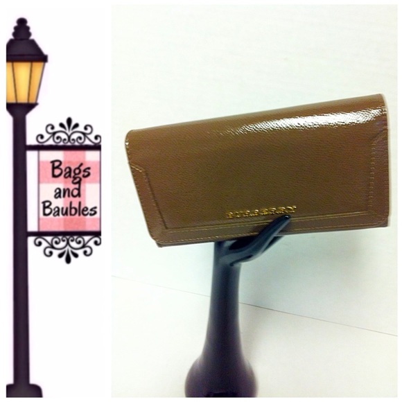 Burberry Handbags - Price Firm BURBERRY Penrose Patent  Wallet NWOT