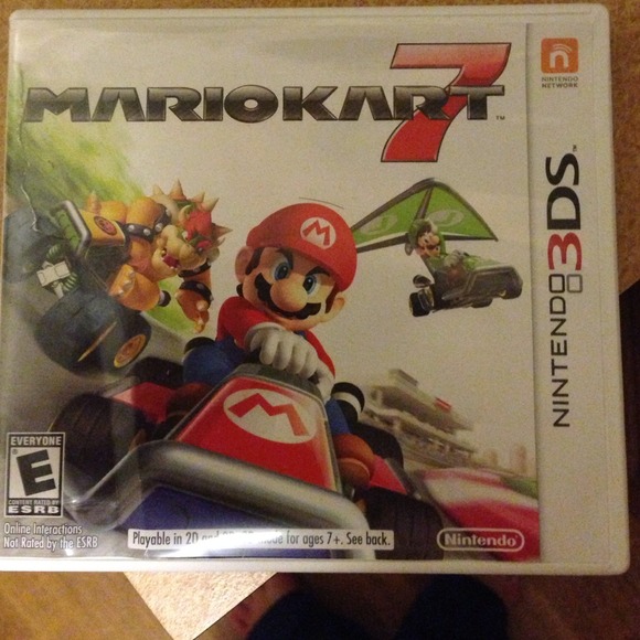 Mario kart 7 game for nintendo