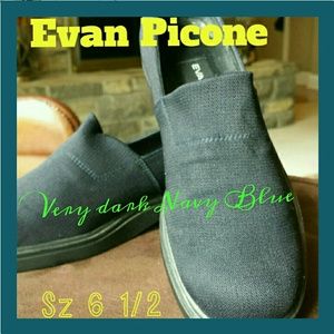 Reduced 2? ??Evan Picone Navy blue linen fabric