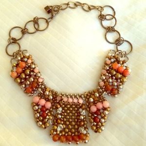 Beaded anthropologie necklace
