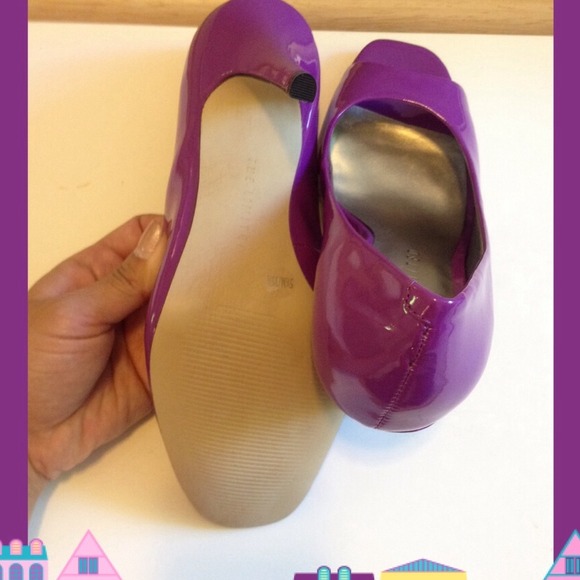 🌸Ultra violet peep toe pump🌸 - Picture 3 of 3