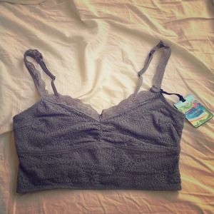 Hollister Tops - Hollister & Gilly Hicks Gray Lace Bralette! Hollister Tops - Hollister & Gilly Hicks Gray Lace Bralette!