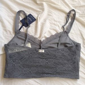 Hollister Tops - Hollister & Gilly Hicks Gray Lace Bralette! Hollister Tops - Hollister & Gilly Hicks Gray Lace Bralette!