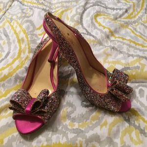 Kate spade multi glitter charms