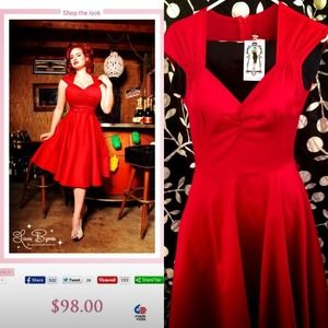 ✅Brand New✅ Red Heidi Dress