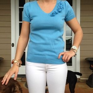 Blue Sweater from The Loft