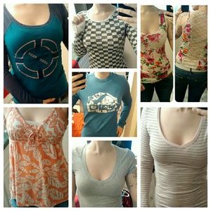 **BUNDLE** 9 Assorted Tops for Trade