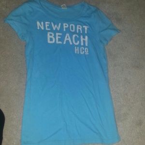 Newport beach hollister tee