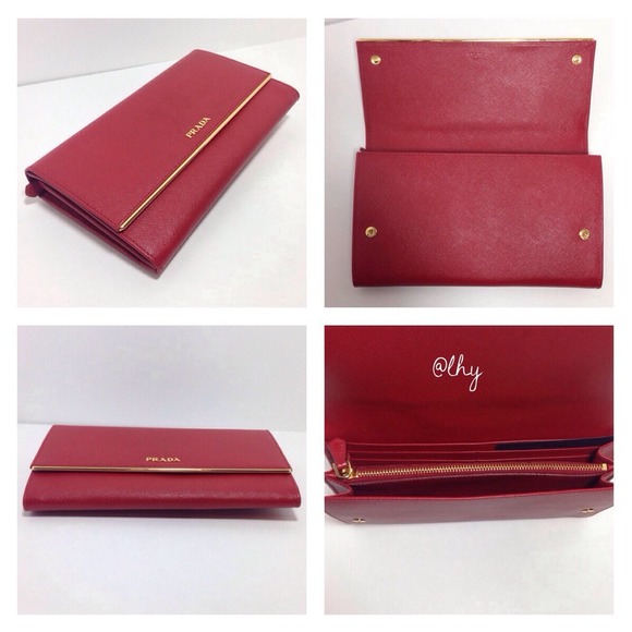 ❌SOLD❌PRADA SAFFIANO CLUTCH WALLET - Picture 3 of 4