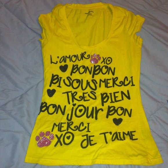 Rebecca BonBon French shirt!