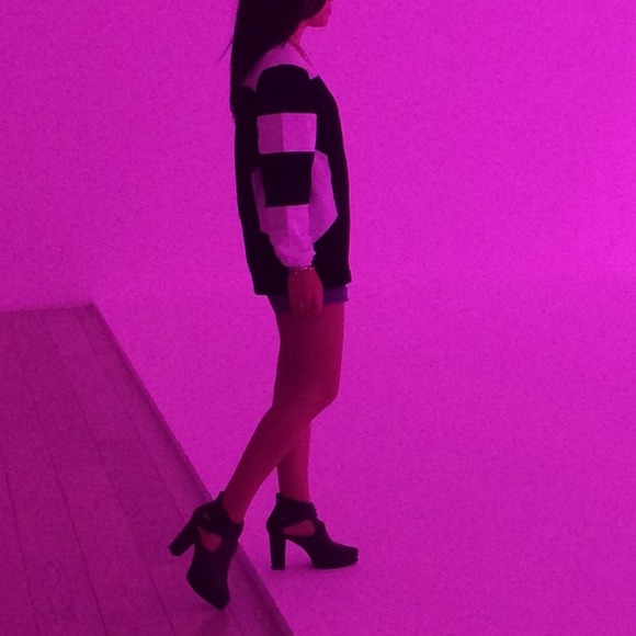 Jeffrey Campbell cutout booties