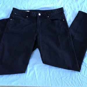 Gap black skinny jeans
