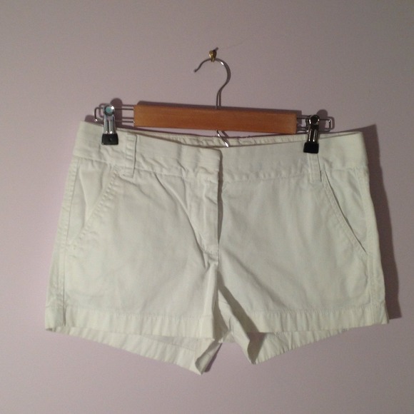 SOLD- White J Crew chinos - Picture 1 of 2