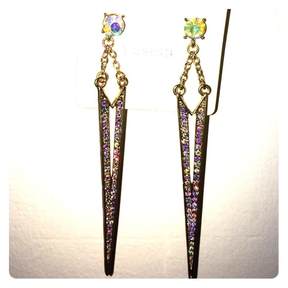 Studded Arrow Earrings