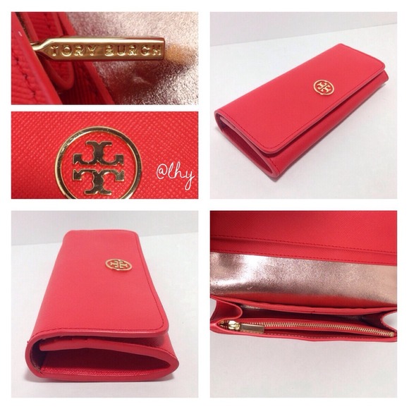 ❌SOLD❌TORY BURCH ENVELOPE WALLET - Gold Interior - Picture 3 of 4