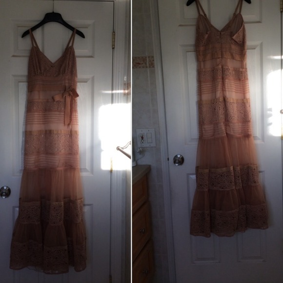 🎉HOST PICK🎉BHLDN Tracy Reese Lace Tulle Dress - Picture 2 of 5