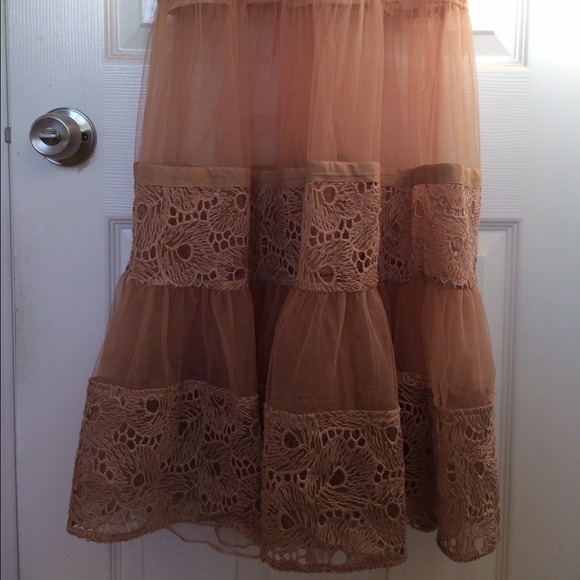 🎉HOST PICK🎉BHLDN Tracy Reese Lace Tulle Dress - Picture 4 of 5