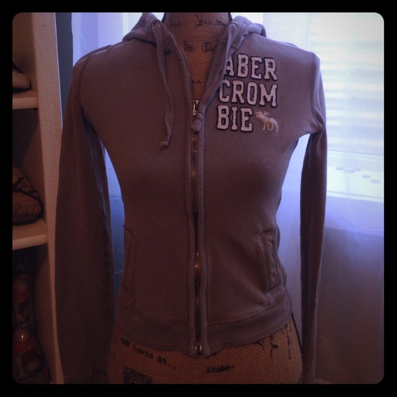 Abercrombie zip up sweater
