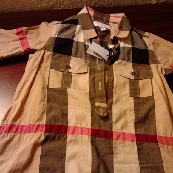 💫AUTHENTIC BURBERRY BUTTON DRESS💫
