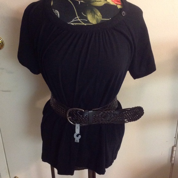 Merona Tops - New Merona black knit shirt in XXL