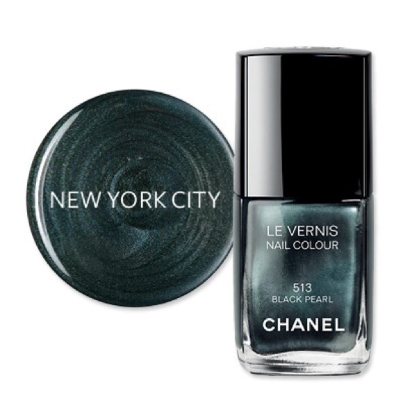 Chanel Le Vernis Nail Colour 513 Black Pearl