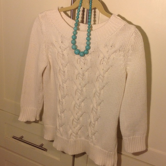 💯% Cotton Sweater by Talbots