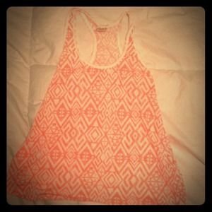 Neon tribal tank