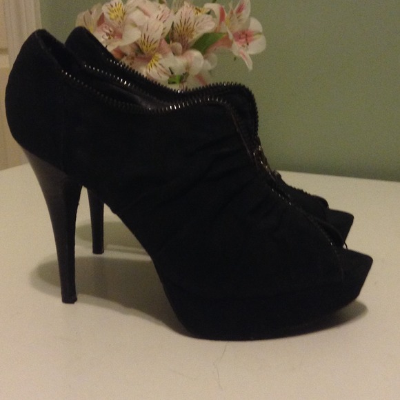 Black booties