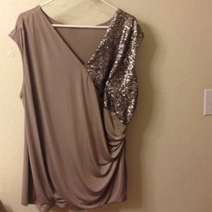 Women sequin blouse