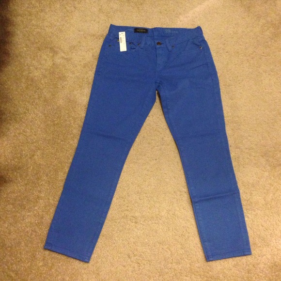 REDUCED - J.Crew toothpick 28 ankle blue jeans