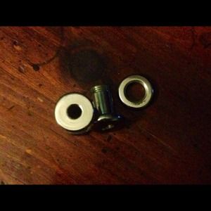 Screw On Back Plugs Size 4. Gauges, 4g.